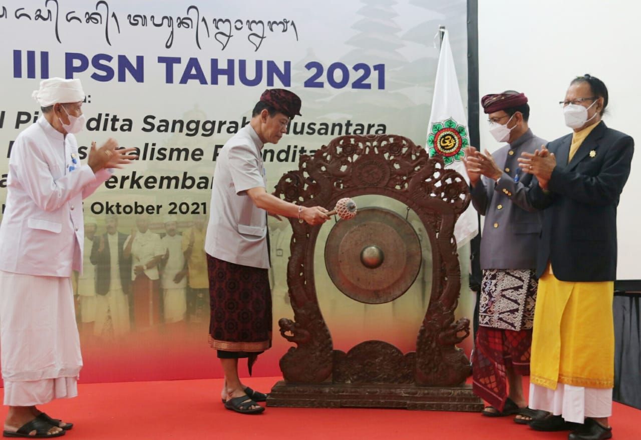 podiumnews.com-PSN Diharapkan Bisa Tuntun Umat dalam Beryadnya dan Implementasikan Dresta Bali